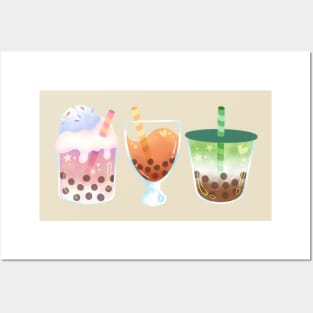 My Favorite Bubble Tea Flavors Posters and Art